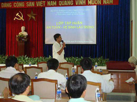 lớp học an toàn lao động tại tphcm