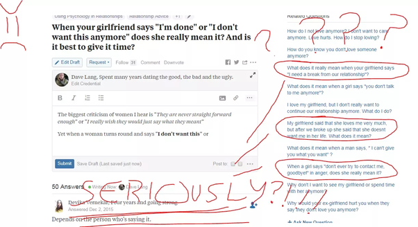 Dream about boyfriend getting married to someone else